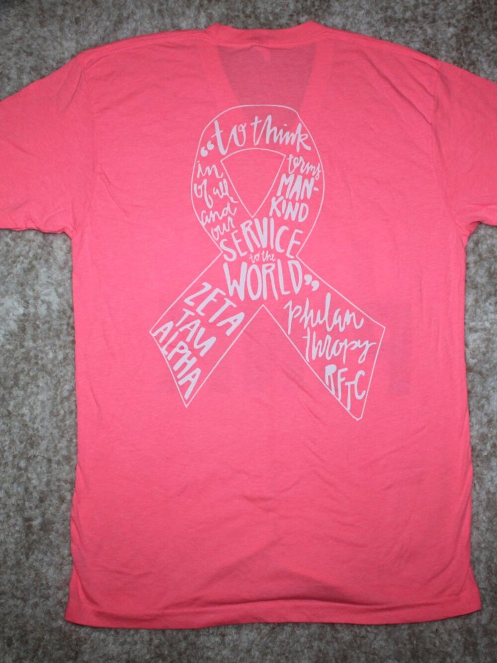 ZTA Think Pink T-shirt